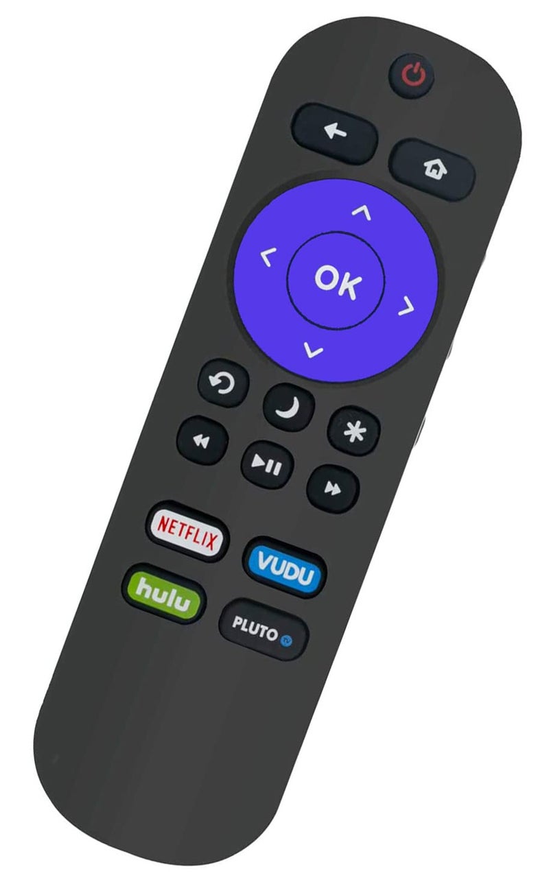 UBay Remote Control Compatible with All Philips ROKU TV Remote (Philips Roku101018E0016 Remote) - Image 2